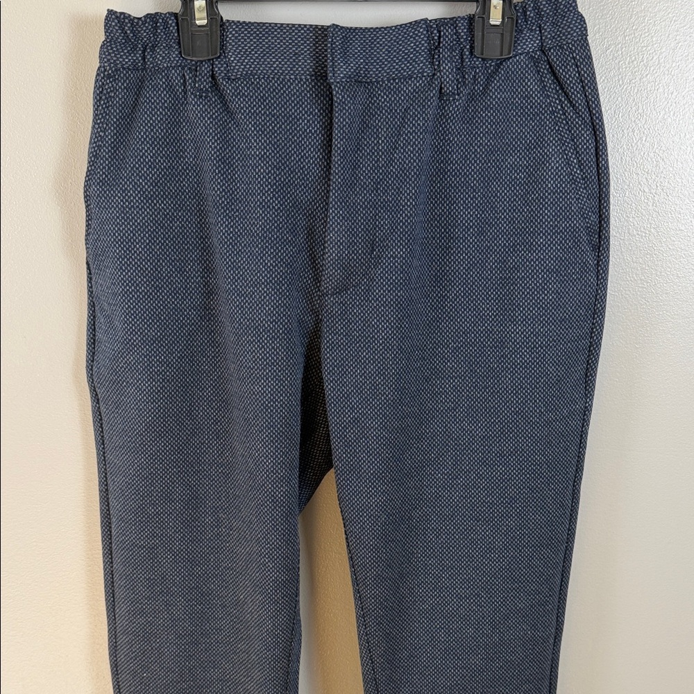 Civil Society Men's Dark Navy Textured Stretch Chinos